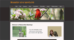 Desktop Screenshot of midwestbirdwatching.com